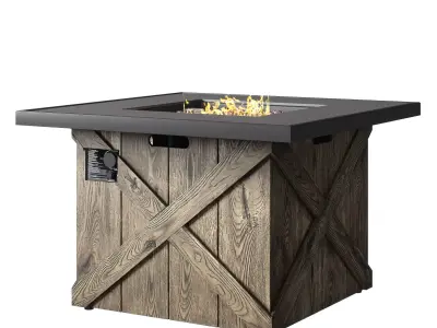 OVE Farmingham 36 Fire Table 3D model