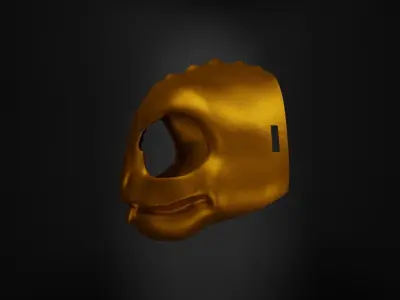 How to Train Your Dragon Face Mask - Kids Face Mask Halloween 3D print model