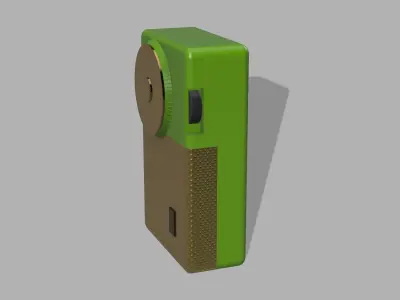 sony tr 63 radio  3D model