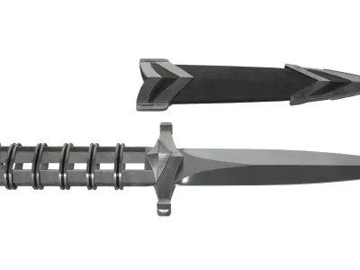 Dagger Fantasy 5v2 3D model