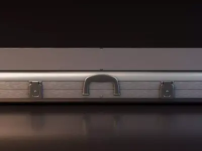 Industrial Metal Storage Cases Collection 3D model