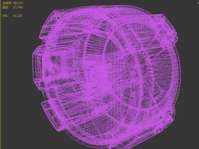 PMAG valve 3D model