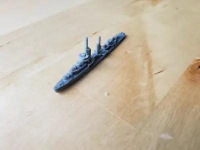 US Mahan Class Destroyer Warship 3D print model