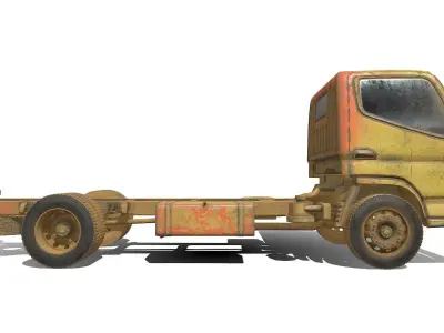 mitsubishi-colt-diesel truck 3D model