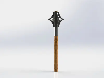 WG 7013 - Mace v2 Low-poly 3D model