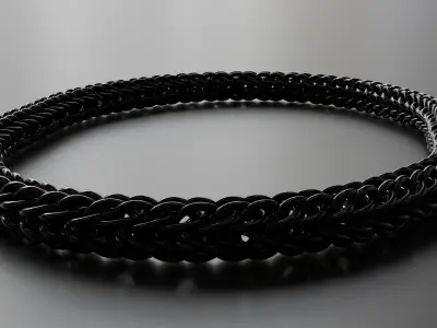 Persian 6-1 Bangle Sub D Photorealistic Model Low-poly 3D model