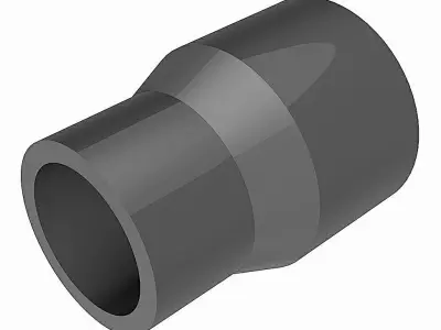PVC Reducing Bushes - Spigot x Socket End Free 3D model