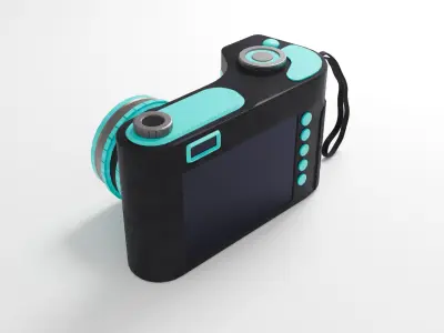 Digital Camera 3D model