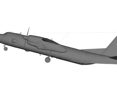 Antonov An-26 3D model purchase