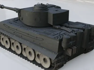 Tiger 131 3D model