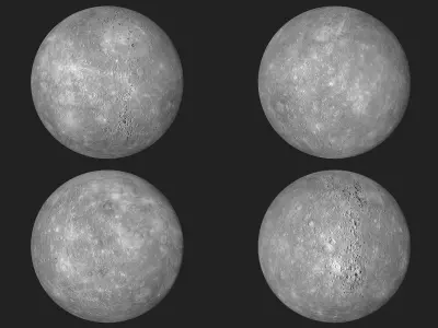  Planet Mercury For Blender 