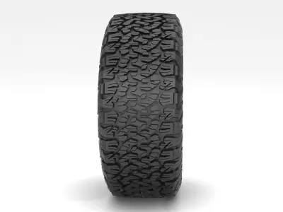 OFF ROAD WHEEL AND TIRE 5 3D model