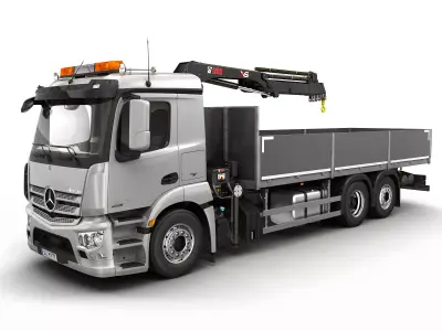 Mercedes Antos Crane 3D model