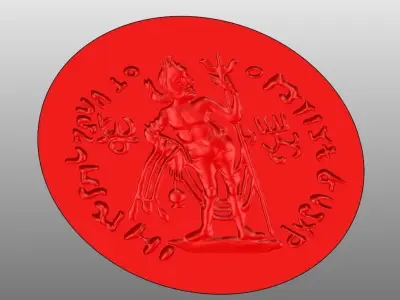 Coin pendant Free 3D model get