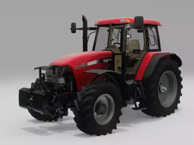 Case IH MXM 190 Tractor 3D model