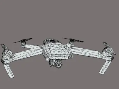 mavic pro 3D model