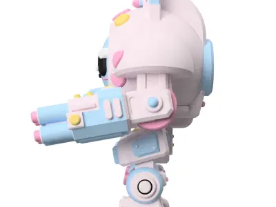 UWU Strike Force Heartbreaker Miniature for Tabletop games Free 3D print model