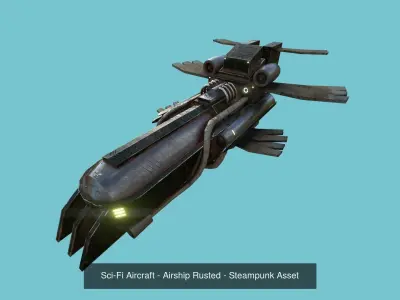 06 Aircraft Spaceship  - Airplanes - Spacecraft Asset 3D Model Pack