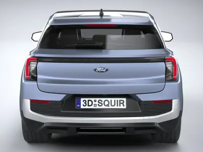 Ford Explorer 2024 3D model