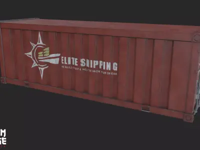 Shipping Cargo Container 3D model purchase