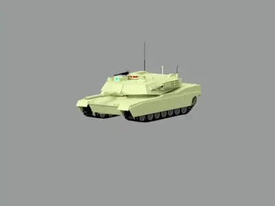 M1 Abrams 3D model