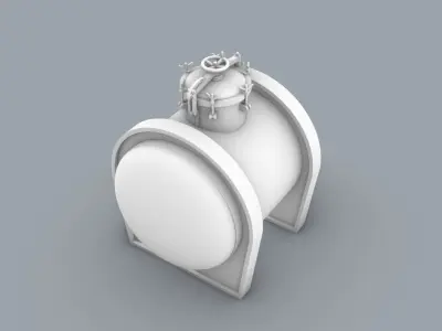PM Fuel Storage Tank 3D print model