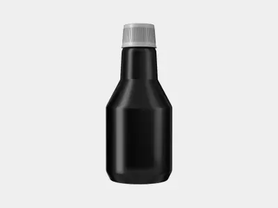 Product Mockup Bottle Oil 60ML 3D model