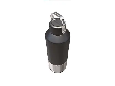 Stainless Steel Water Bottle 3D model purchase