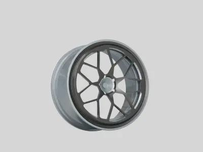 rims STL wheel tuning garage Bumper 3D model