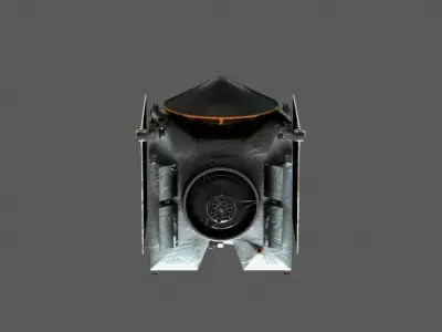 Osiris Rex Low-poly 3D model