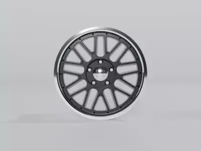 KN Forged Heritage Rim 17 8J ET40 3D model