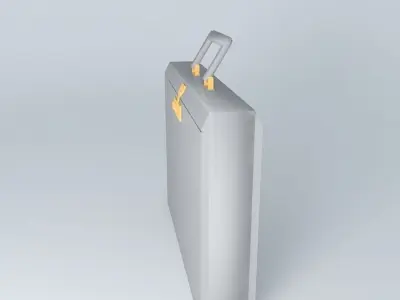 bad briefcase Free 3D model