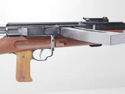 LMG 25 Low-poly 3D model