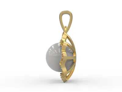 Pendant 332 3D print model