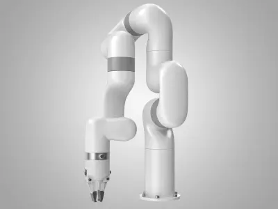 Robotic Arm 2 with Gripper 3D model