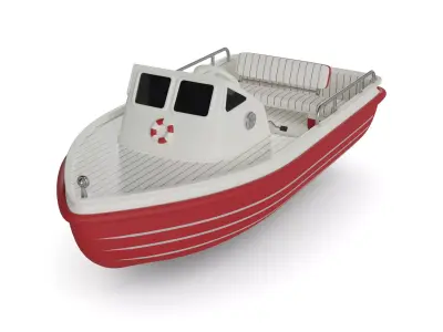 Pedal Boat 3D model