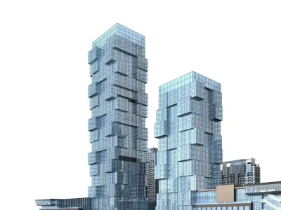 Office Building 3D model 276
