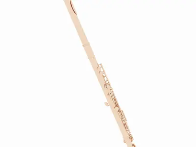 Flute 3D model