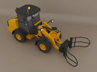 AG Handler - Heavy Vehicle Low-poly 3D model