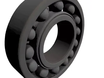 Industrial Ball Bearing Mechanism 3D model