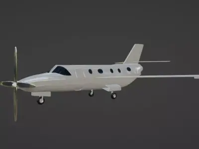 PRIVATE JET 3D model