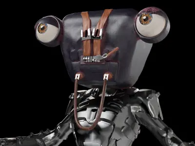 monster bag 3D model
