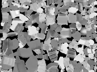 Yellow Futuristic Gun 3D model buy