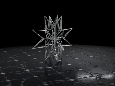 Room decorate ornament  Free low-poly 3D model