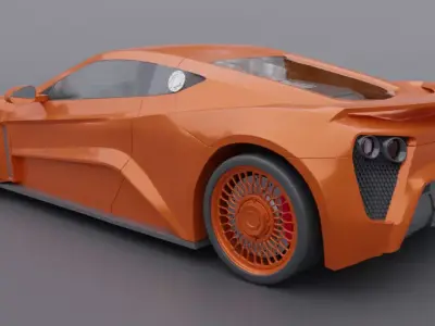 Zenvo ST 1 3D model