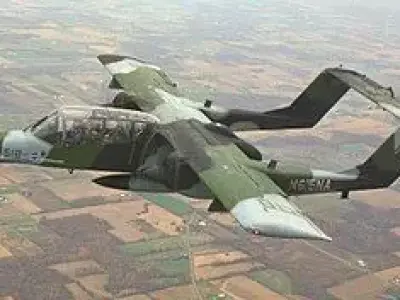 North American Rockwell OV-10 Bronco 3D model