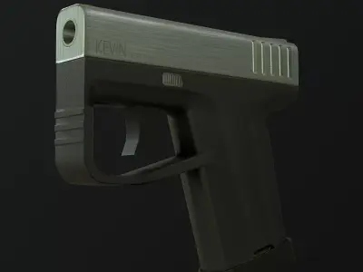 Kevin handgun Free low-poly 3D model
