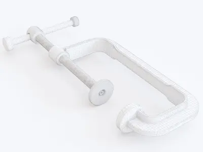 C Clamp 3D model