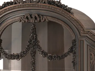 classical showcase 3D model