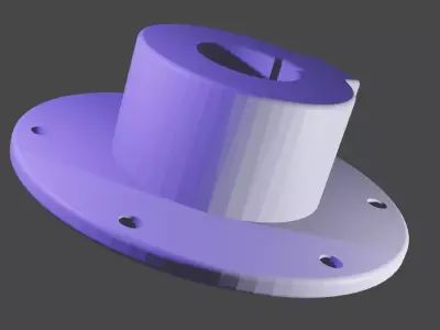 SIROCO FAN IMPELLER SEAT 3D model